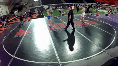 120 lbs Cons. Quarters - Nikolai Rockwell, Oregon vs Cole Iverson, Alaska