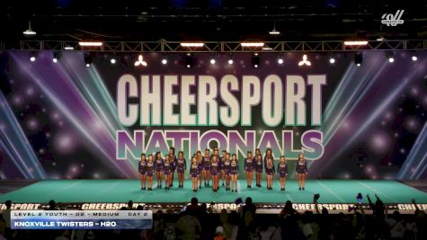 Knoxville Twisters - H2O [2026 L2 Youth - D2 - Medium Day 2] 2026 CHEERSPORT National All Star Cheerleading Championship