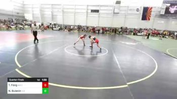 102 lbs Quarterfinal - Trevor Fong, Walton WC vs Nicholas Bulanin, Elk Grove WAc