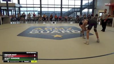 J-15 lbs Quarterfinal - Trevor Mast, Indee Mat Club vs Wyatt Donohoe, Wrath