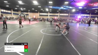 106 lbs Consi Of 8 #2 - Yovan Suarez, NM Royalty vs Andrew Isidro, Mission Hills WC