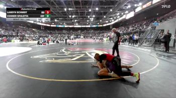 144 lbs Cons. Round 2 - Conner Spaletta, Century vs Landyn Schmidt, Minico