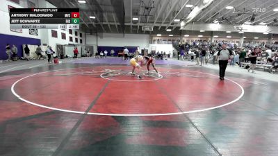 133 lbs Champ. Round 2 - Jett Schwartz, Fort Hays State vs Anthony Maldonado, Missouri Valley