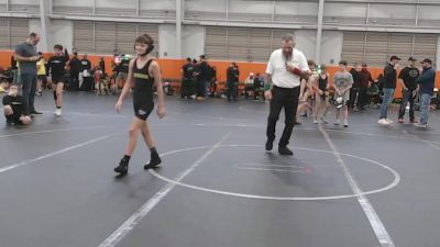 84 lbs Round 5 (6 Team) - Brennan Hart, Meridian Maniacs vs Niko Kokkas, Westshore