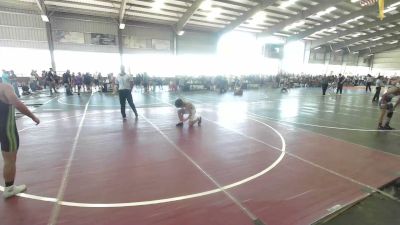 116 lbs Semifinal - Lucas Alfero, NM Royalty vs Uriah Martinez, No Team