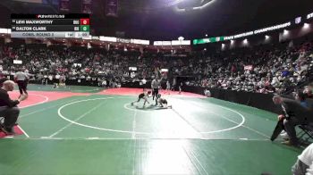 74 lbs Cons. Round 2 - Dalton Clark, RIKA vs Levi Maxworthy, BUC2