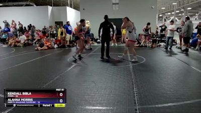 145 lbs Finals (8 Team) - Kendall Bibla, POWA vs Alahna Morris, Misfits Smashing Pumpkins