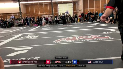 Mason Rouhani vs Lex Luther 2026 ADCC Portland Open