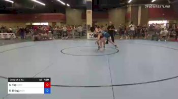 46 kg Consi Of 8 #2 - Samantha Yap, Connecticut vs Gigi Bragg, Michigan Revolution Wrestling Club