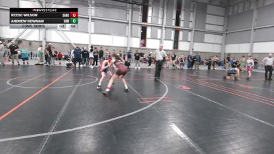 82.6-92 lbs Cons. Semis - Reese Wilson, Salem Elite Mat Club vs Andrew Newman, UP Outlaw WC