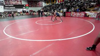 165 lbs Champ. Round 2 - Levi Justice, Calvary Chapel vs Noah Legesse, Chaparral