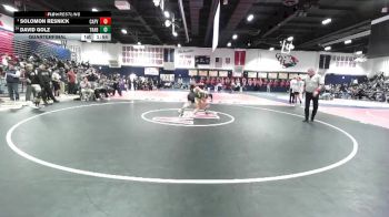 120 lbs Quarterfinal - Solomon Resnick, Capistrano Valley vs David Golz, Trabuco Hills