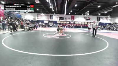 120 lbs Quarterfinal - Solomon Resnick, Capistrano Valley vs David Golz, Trabuco Hills