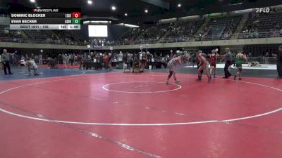 105 lbs Consolation - Dominic Blocker, Essex vs Evan Becker, Ashville