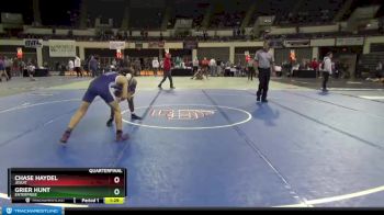 132 Elite Varsity Quarterfinal - Chase Haydel, Jesuit vs Grier Hunt, Enterprise