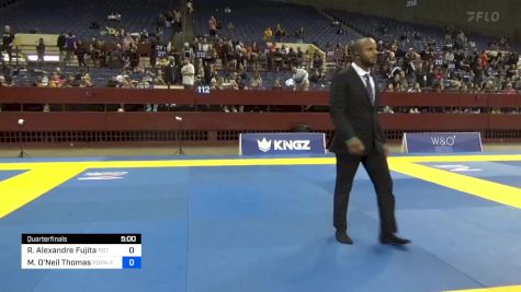Rodrigo Alexandre Fujita vs Martin O'Neil Thomas 2024 Pan IBJJF Jiu-Jitsu No-Gi Championship