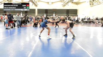 161 lbs Rr Rnd 2 - Greyson Delatush, Triumph Blue - MSE vs Kelle Domanick, Gentile Trained - MSE