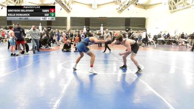 161 lbs Rr Rnd 2 - Greyson Delatush, Triumph Blue - MSE vs Kelle Domanick, Gentile Trained - MSE