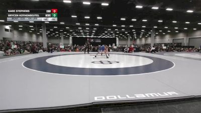 106 lbs Cons. Rd Of 64 - Brycen Kothenbeutel, MN Elite Wrestling Club vs Kade Stephens, Club Madison Wrestling