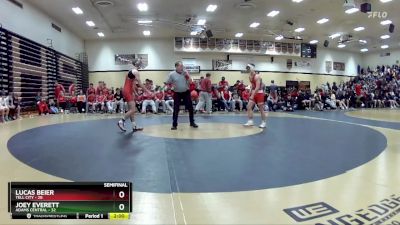 144 lbs Semis & Wb (16 Team) - Joey Everett, Adams Central vs Lucas Beier, Tell City