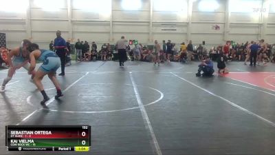 132 lbs Round 8 (10 Team) - Kai Vielma, Cow Rock WC vs Sebastian Ortega, GT Alien - 1