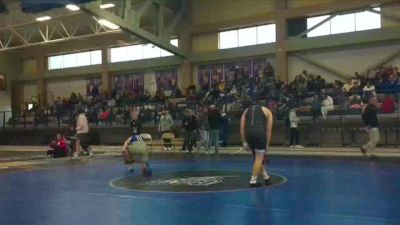 190 lbs Quarterfinal - Hadley Hudson, Thunder Basin High School vs Josiah Garcia, Cheyenne East