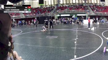 47-50 lbs Cons. Semi - Kelsea Doyle, Pioneer Wrestling Club vs Laney Younghans, Midwest Destroyers Wrestling Club