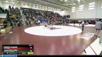 125 lbs Cons. Semi - Christian Lopez, Colo. Sch. Of Mines vs Parker McBride, CSU Pueblo