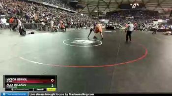 1 lbs Quarterfinal - Victor Gervol, Blaine vs Alex Delgado, Montesano