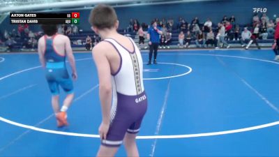 109-120 lbs Semifinal - Tristan Davis, Aquinas vs Axton Gates, GI Grapplers
