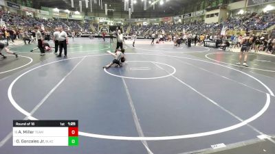 80 lbs Round Of 16 - Abel Miller, Team Grand Valley Elite vs Onofre Gonzales Jr., Black Fox Academy