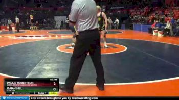 3A 285 lbs Cons. Semi - Isaiah Hill, O`Fallon vs Paulie Robertson, Carol Stream (Glenbard North)