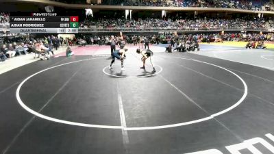 5A 126 lbs Quarterfinal - Aidan Jaramillo, Pflugerville Weiss vs Aidan Rodriguez, Corpus Christi Veterans Memorial