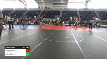 144 lbs Quarterfinal - Gor Vardanyan, Sunkist Kids Monster Garage vs Joel Trevino, Trojan JR