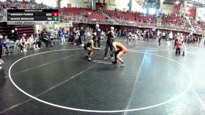 138 lbs Cons. Round 5 - Alizon Morales, Warrior Wrestling Academy vs Addison Parris, Millard South Wrestling Club