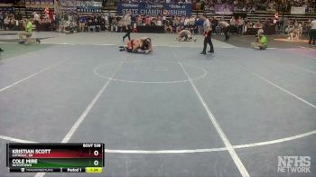 D 1 126 lbs Semifinal - Cole Mire, Dutchtown vs Kristian Scott, Catholic, BR