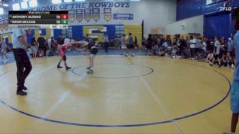 120 lbs Quarterfinal - Anthony Alonso, Lake Gibson High School vs Kevin Mclean, Flagler