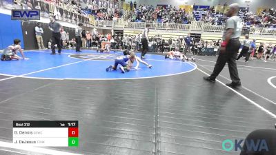 61 lbs Quarterfinal - Grant Dennis, D3 Wrestling Cluib vs Jean-Pierre DeJesus, Team Of Hard Knox