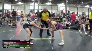 107 lbs Finals (8 Team) - Wyatt Franckowiak, Team Gotcha vs Colton Shaffer, Team Iowa Red