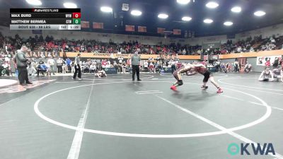 98 lbs Rr Rnd 2 - Max Burd, Weatherford Youth Wrestling vs Matthew Bermea, Clinton Youth Wrestling