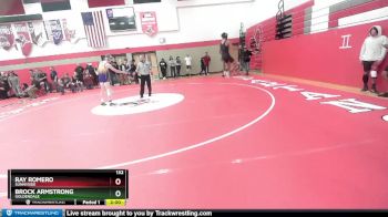 132 lbs Champ. Round 2 - Brock Armstrong, Goldendale vs Ray Romero, Sunnyside