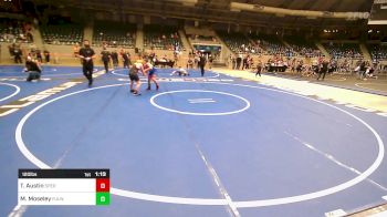 120 lbs Semifinal - Taegan Austin, Sperry Wrestling Club vs Mason Moseley, R.A.W.