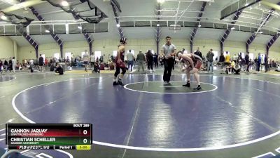 157 lbs Cons. Round 4 - Gannon Jaquay, Unattached-Edinboro vs Christian Scheller, Gannon University