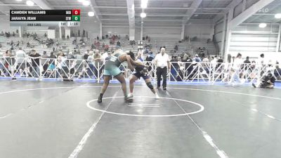 285 lbs Round Of 64 - Camden Williams, Indiana Outlaws White - HSB vs Jaraiya Jean, Shore Thing Surf - HSB