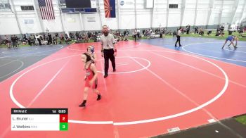 61 lbs Rr Rnd 2 - Luke Bruner, Illinois Valley Mat Club vs Jamie Watkins, Freedom WC