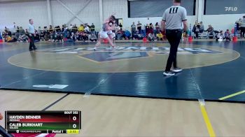 285 lbs Cons. Semi - Hayden Benner, Messiah vs Caleb Burkhart, Wilkes