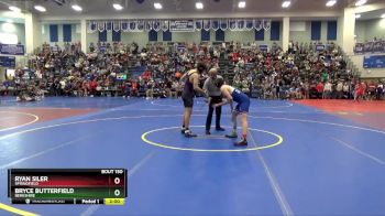 150 lbs Champ. Round 2 - Ryan Siler, Springfield vs Bryce Butterfield, Berkshire