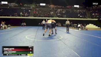 285 lbs Semifinal - Robby Bates, North Central vs Josh Woodrey, Augustana (IL)