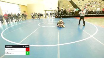 134-H lbs Consi Of 16 #1 - Leonard Cocca, Morris Knolls vs Kyle Davy, Thunder NM