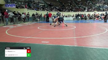 113 lbs Round Of 16 - Collin Moore, Wagoner vs Bradley Lazzerini, Broken Arrow Junior High